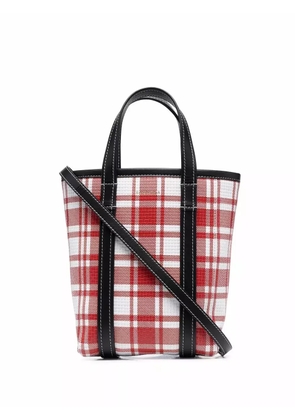 Balenciaga small Barbes North-South shopper bag - Red
