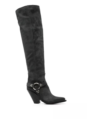 Sonora Acapulco suede boots - Grey