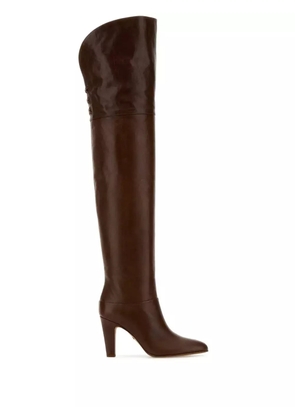 Chloé 85mm Eve boots - Brown
