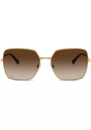 Dolce & Gabbana Eyewear square-frame sunglasses - Gold