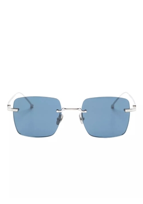 Cartier Eyewear Signature C de Cartier Precious rectangular sunglasses - Silver