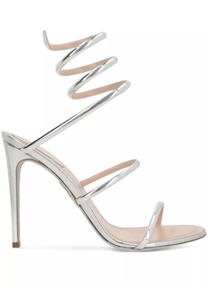 René Caovilla 105mm Cleo sandals - Silver