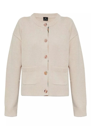 PS Paul Smith button-front knitted cardigan - Neutrals