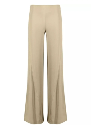 Jacquemus Le Pantalon Soffio flared trousers - Neutrals