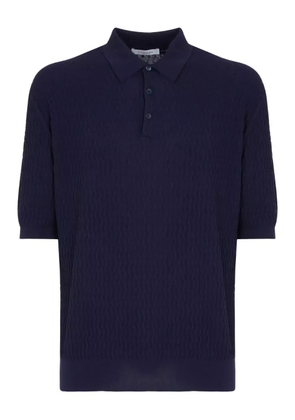 Cruciani short-sleeve polo shirt - Blue