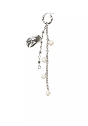 Acne Studios claw-charm earring - Silver