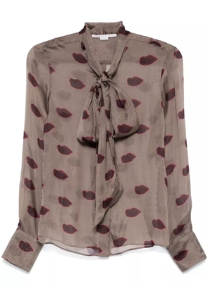 Stella McCartney patterned blouse - Green