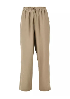 Emporio Armani straight-leg track pants - Brown
