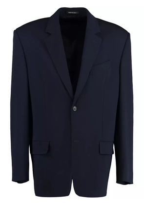 Balenciaga single-breasted blazer - Blue
