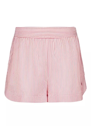 Stella McCartney striped silk shorts - Pink
