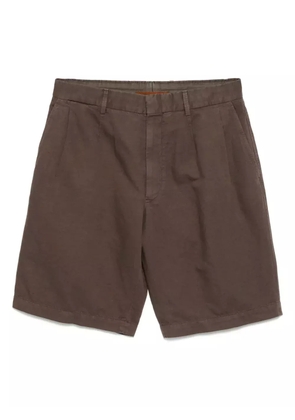 Zegna Summer chino shorts - Brown