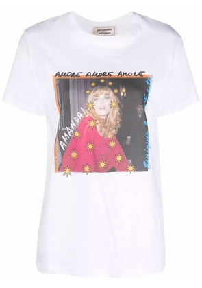 【ALESSANDRO ENRIQUEZ】Tシャツ Alessandro Enriquez Cannes T-Shirt - White - Women