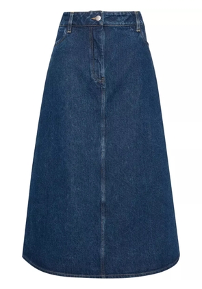 Studio Nicholson Baringo denim midi skirt - Blue