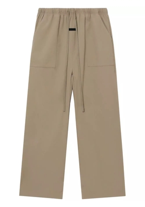 FEAR OF GOD ESSENTIALS logo-tag track pants - Neutrals