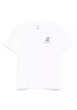 Casablanca organic-cotton t-shirt - White