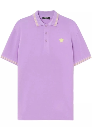 Versace Medusa polo shirt - Purple