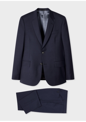 Paul Smith The Soho - Tailored-Fit Navy Tropical Wool Suit Blue