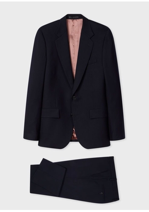 Paul Smith The Mayfair - Dark Navy Wool 'A Suit To Travel In' Blue