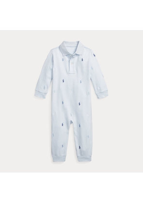 Polo Pony Soft Cotton Polo Coverall