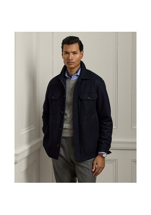 Felton Cashmere-Blend Shirt Jacket