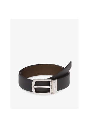 Mens Prada Reversible Saffiano Leather Belt