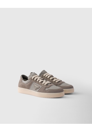 Downtown Re-Nylon and suede sneakers