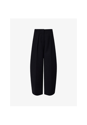 Womens Jacquemus Le Pantalon Wide-Leg Woven Trousers