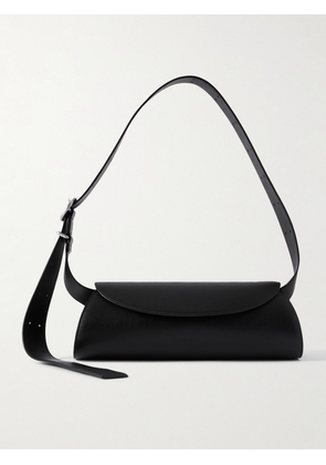 Jil Sander - Cannolo Small Leather Messenger Bag - Men - Black