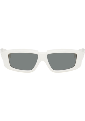 Rick Owens White Rick Sunglasses