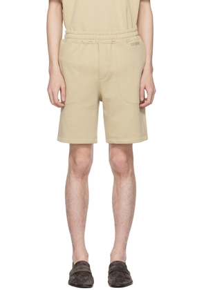 ZEGNA Beige Drawstring Shorts