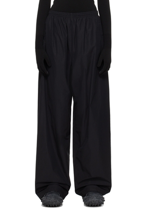 Balenciaga Black Drawstring Track Pants