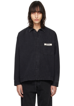 JACQUEMUS Black Les Classiques 'La Chemise de-Nîmes' Denim Shirt