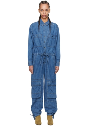 Isabel Marant Etoile Blue Idany Jumpsuit