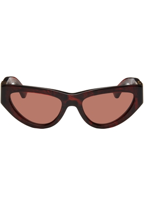 Bottega Veneta Tortoiseshell Cat-Eye Sunglasses