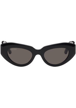 Balenciaga Black Cat-Eye Sunglasses