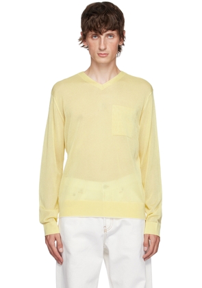 JACQUEMUS Yellow La Casa 'La maille Paseo' Sweater