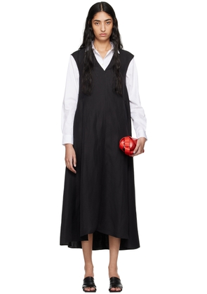 Studio Nicholson Black Beck Maxi Dress