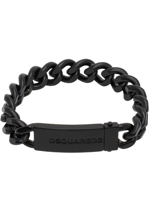 Dsquared2 Black Matte Chained2 Bracelet