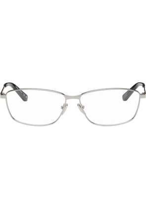 Balenciaga Silver Logo Glasses