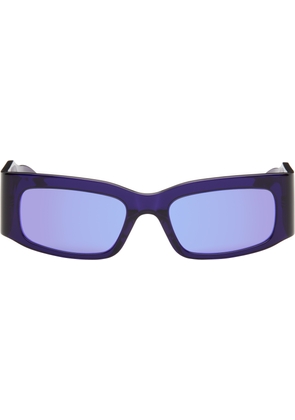Balenciaga Purple Paper Sunglasses