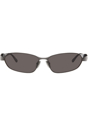 Balenciaga Gunmetal Miami Sunglasses