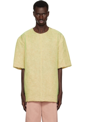 Dries Van Noten Green Organza T-shirt