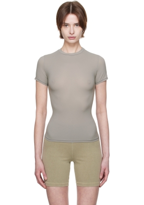 SKIMS Gray Fits Everybody T-shirt