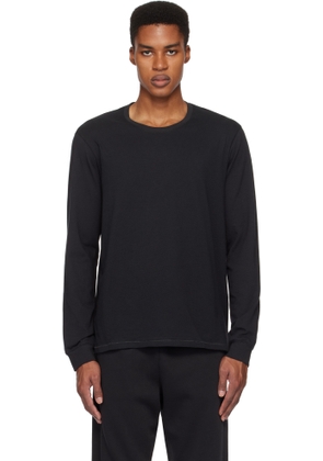 SKIMS Black SKIMS Cotton Classic Long Sleeve T-shirt