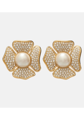 Valentino San Fin SwarovskiÂ®-embellished earrings