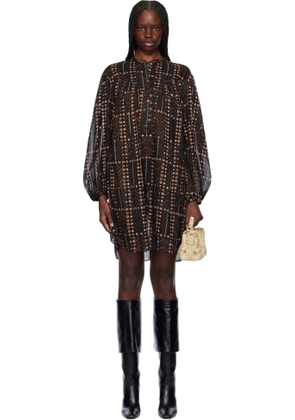 Isabel Marant Etoile Black Melinda Minidress