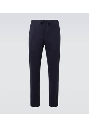 Canali Jersey slim pants