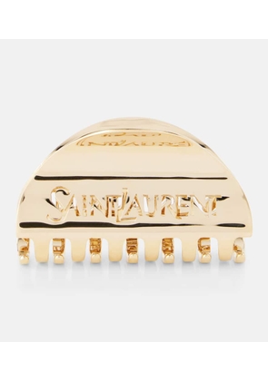 Saint Laurent Logo hair clip