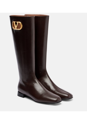 Valentino Garavani VLogo Signature leather boots