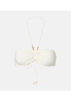 Eres Melia gathered bandeau bikini top